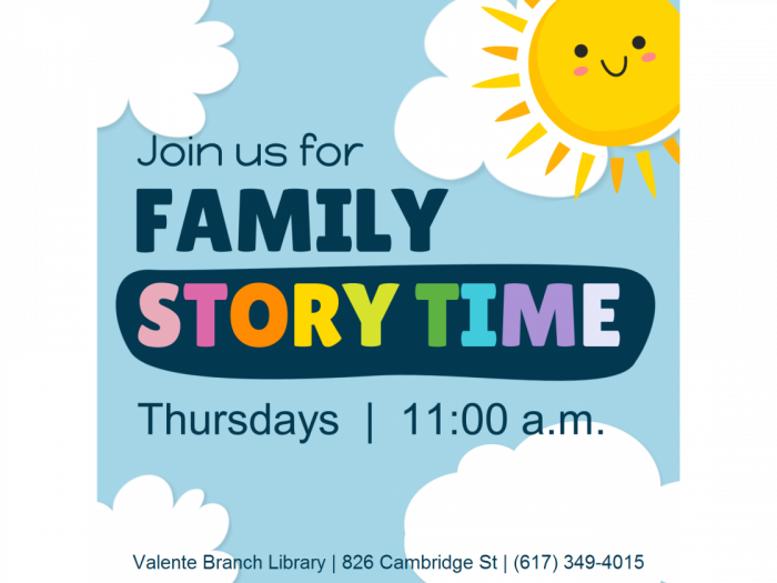 Event image for Story Time (Valente)