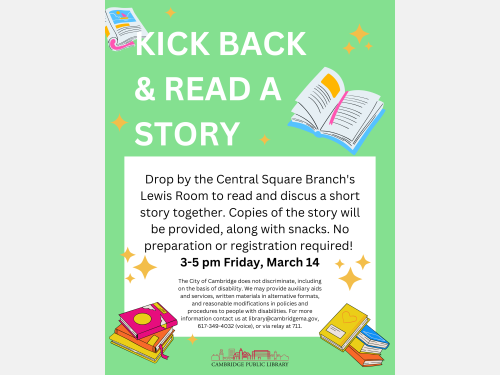 Event image for Short Story Reading Group