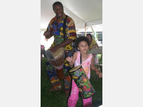 Event image for Live at the Library: LibraryBEATS Drum Circle with Otha Day (Valente)