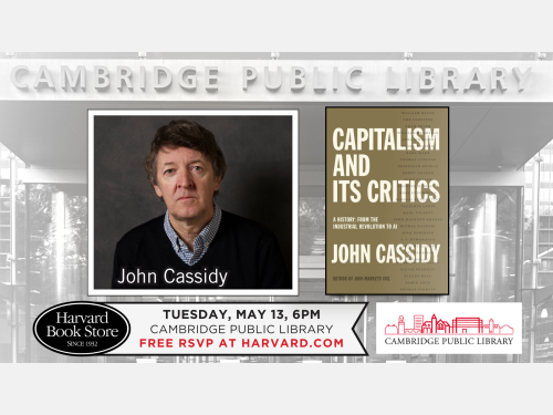 Event image for John Cassidy presents: Capitalism and Its Critics (Main)