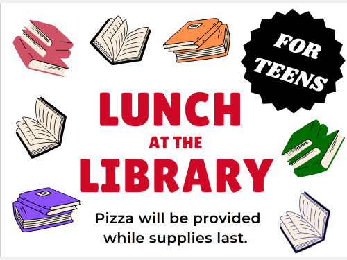 Event image for Lunch at the Library for Teens (O'Connell)