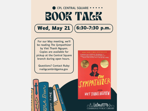 Event image for Central Square Book Group