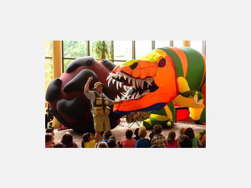 Event image for Summer Reading: Dinosaurs! with Dinoman (Main)