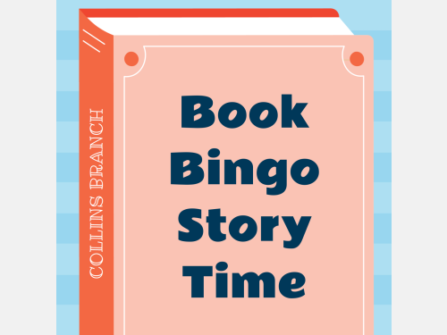Event image for Summer Reading: Book Bingo Story Time (Collins)