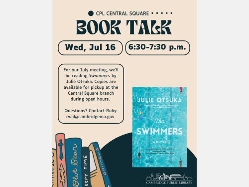 Event image for Central Square Book Group (Central Square)