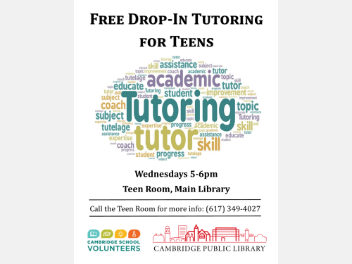 Event image for Free Drop-in Tutoring for Teens (Main)