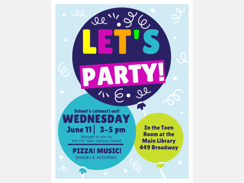 Event image for TAB presents... Party in the Teen Room!