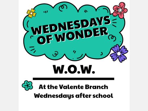 Event image for Wednesdays of Wonder - W.O.W.! (Valente)