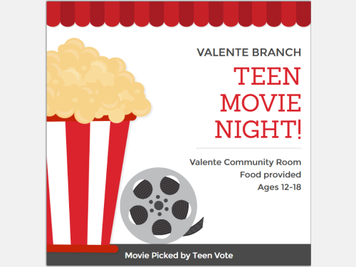 Event image for Teen Movie Night