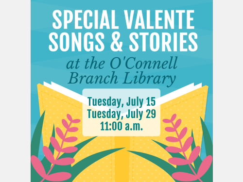 Event image for Special Songs and Stories (O'Connell)