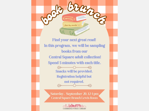 Event image for Book Brunch (Central Square)