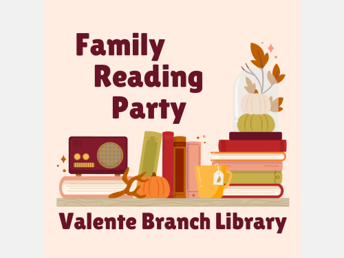 Event image for Cozy Family Reading Party (Valente)