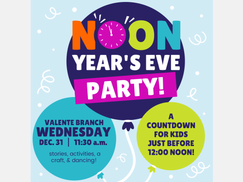Event image for "Noon Year's" Eve Party (Valente)