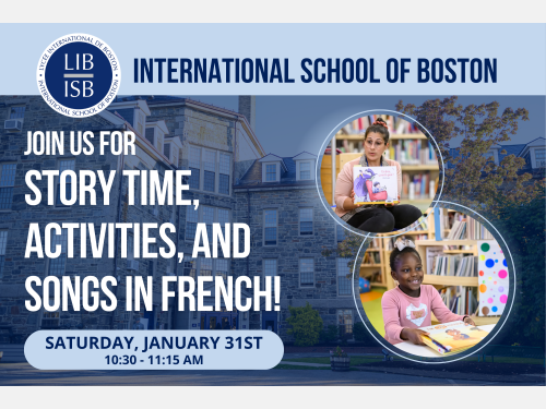 Event image for Story Time, Activities, and Songs in French (Main)