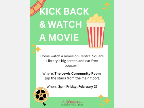 Event image for Kick Back & Watch a Movie [Central Square]