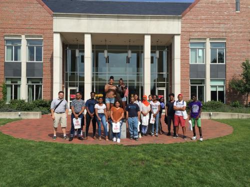 SCIP 2017 participants on a Trip to Worcester Polytechnic Institute!