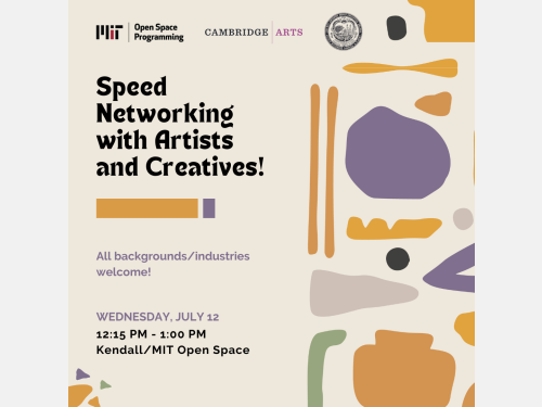 Colorful graphic with abstract shapes