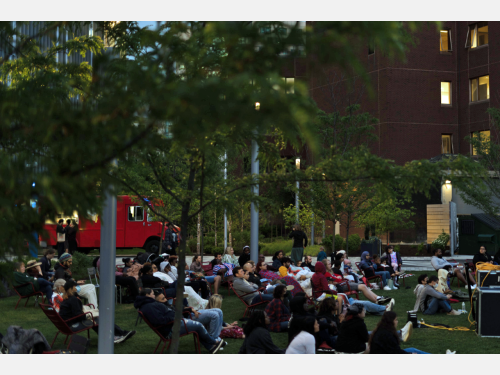 Photo of past movie nights