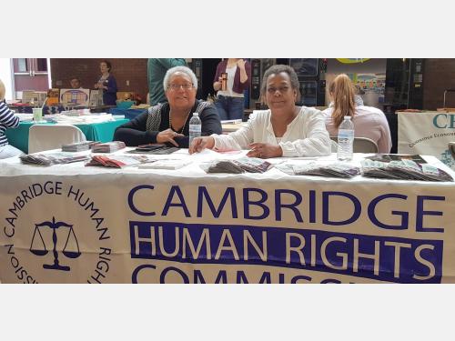 Cambridge Human Rights Commission staff photo.