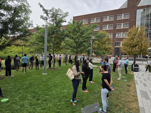 Speed Networking in the Kendall/MIT Open Space