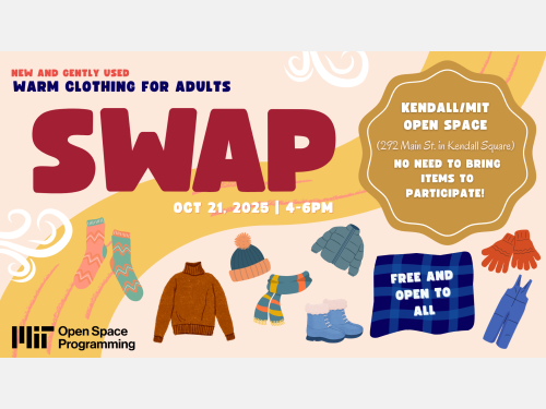 SWAP Warm Clothing for adults poster