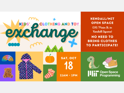 Kids Clothing and Toy Exchange Poster