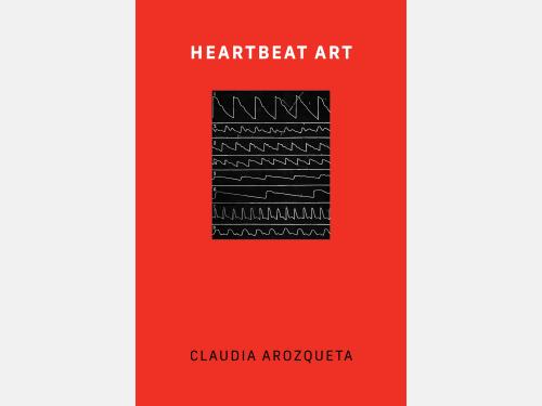 A image of the book cover for Heartbeat Art by Claudia Arozqueta