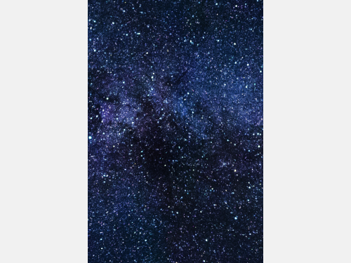A photo of stars in space
