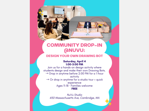 Community Drop in Flyer