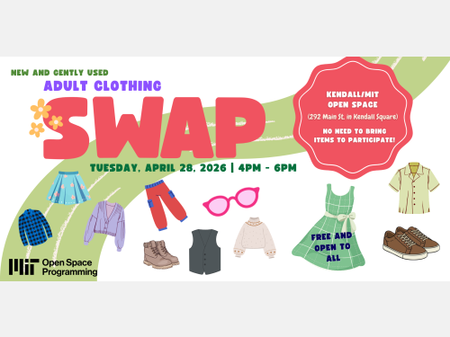 SWAP Adult Clothing poster