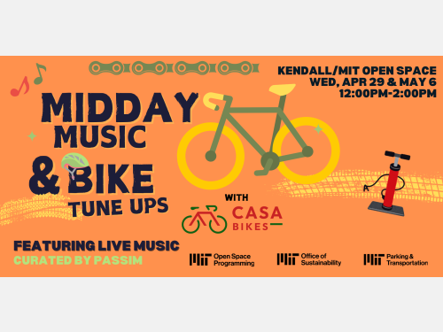 Midday Music and Bike Tune Ups Poster