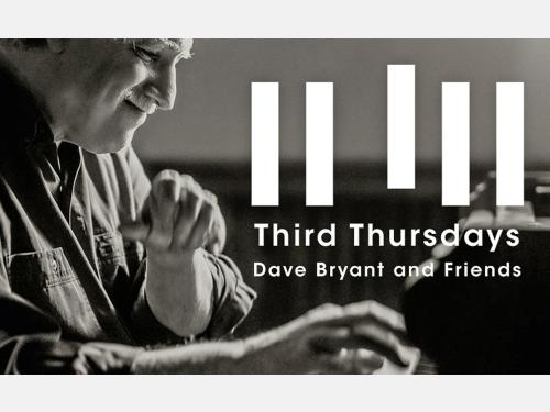 "Third Thursdays with Dave Bryant and Friends": a monthly harmolodic jazz series.