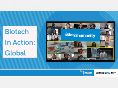 Biotech in Action: Global students and educators on a virtual Zoom call