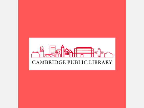 Image of the Cambridge Public Library logo.