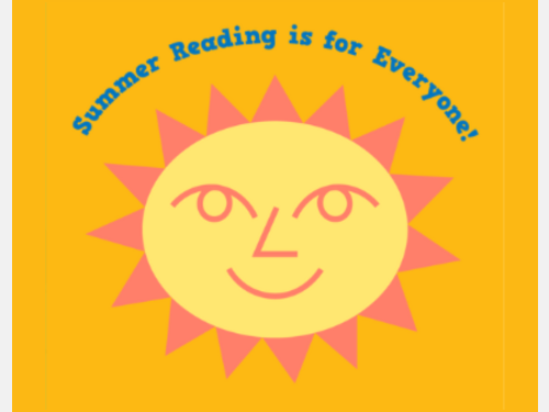 CPL Summer Reading is for Everyone image of a sun.