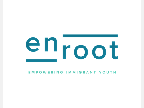 Empowering Immigrant Youth, Enroot Logo.