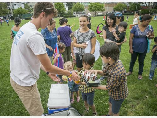 Summer Food Program Photo outdoors.